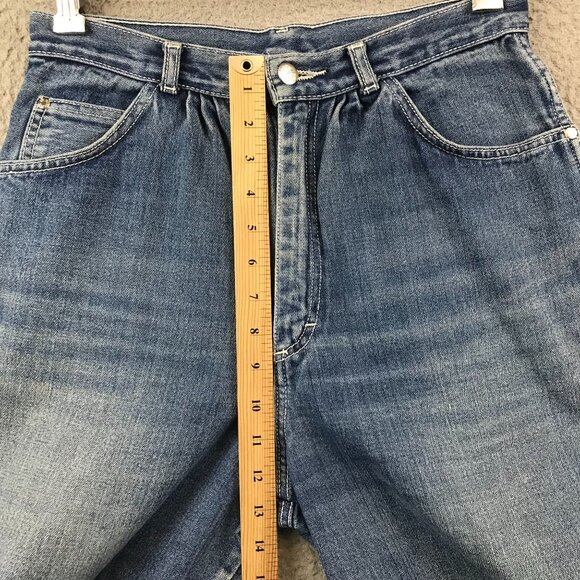 Vintage Gitano Womens High-Waisted Relaxed Fit Jeans Size 14 100% Cotton - Picture 8 of 15